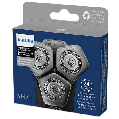 Philips nadomestne glave za britje SH71/50
