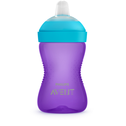 Philips Avent lonček z mehkim ustnikom 9m+, 300ml, deklica SCF802/02