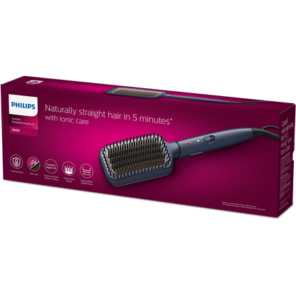 Philips ogrevana krtača za ravnanje las BHH885/00