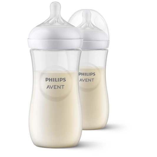 AVENT SCY906/02 STEKLENIČKA PLASTIČNA NATURAL RESPONSE 330ML, 2/1