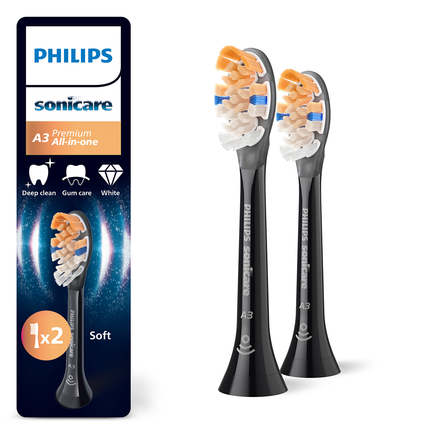 Philips Sonicare A3 Premium All-in-One nadomestna glava ščetke HX9092/88