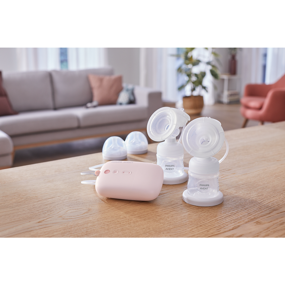 Philips Avent dvojna Električna prsna črpalka SCF397