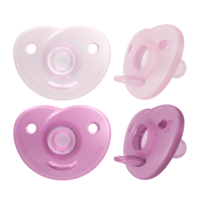 AVENT SCF099/27 TOLAŽILNA DUDA - SILIKON SOOTHIE 0-6M, Ž, 2/1