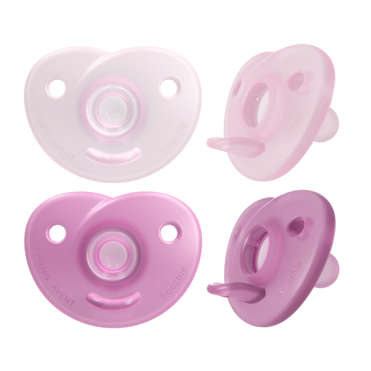 AVENT SCF099/27 TOLAŽILNA DUDA - SILIKON SOOTHIE 0-6M, Ž, 2/1