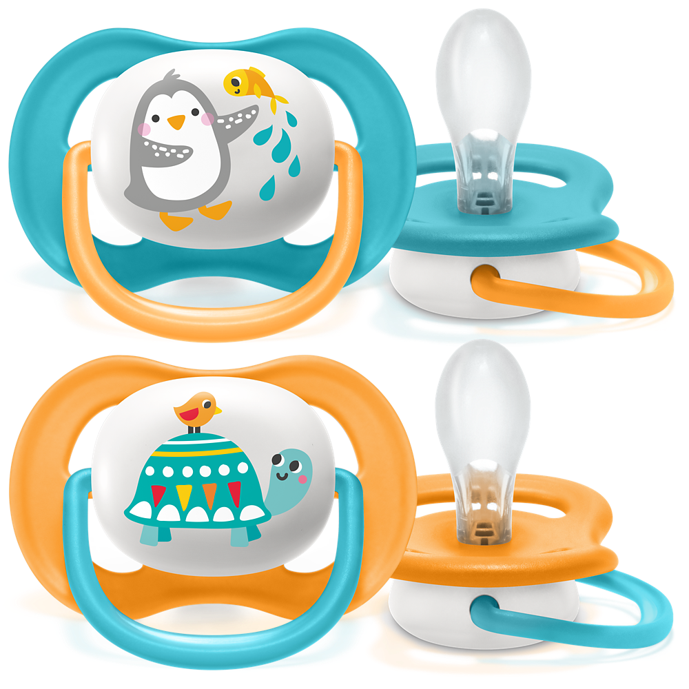 Philips Avent Ultra Air duda 6-18m, deček, 2kom SCF080/07