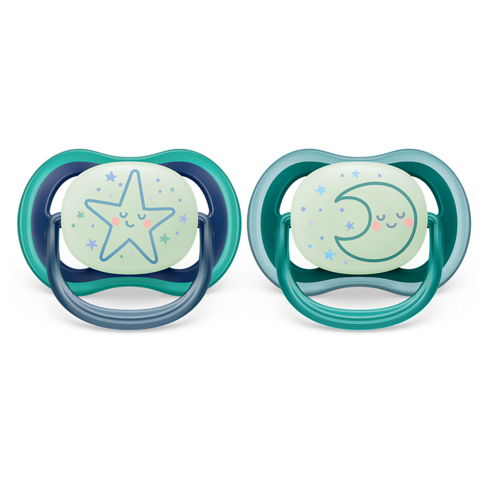 Philips Avent Ultra Air duda 6-18m, deček, 2kom SCF376/13