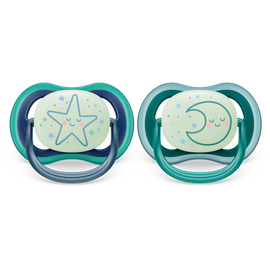 Philips Avent Ultra Air duda 6-18m, deček, 2kom SCF376/13