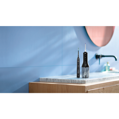 Philips Sonicare Power Flosser zobna prha serije 3000 + električna četkica Diamond Clean serije 9000 HX3886/43