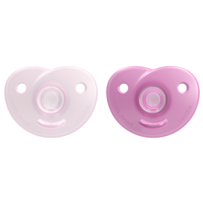 Philips Avent Soothie duda 0-6m, deklica, 2kom, SCF099/22