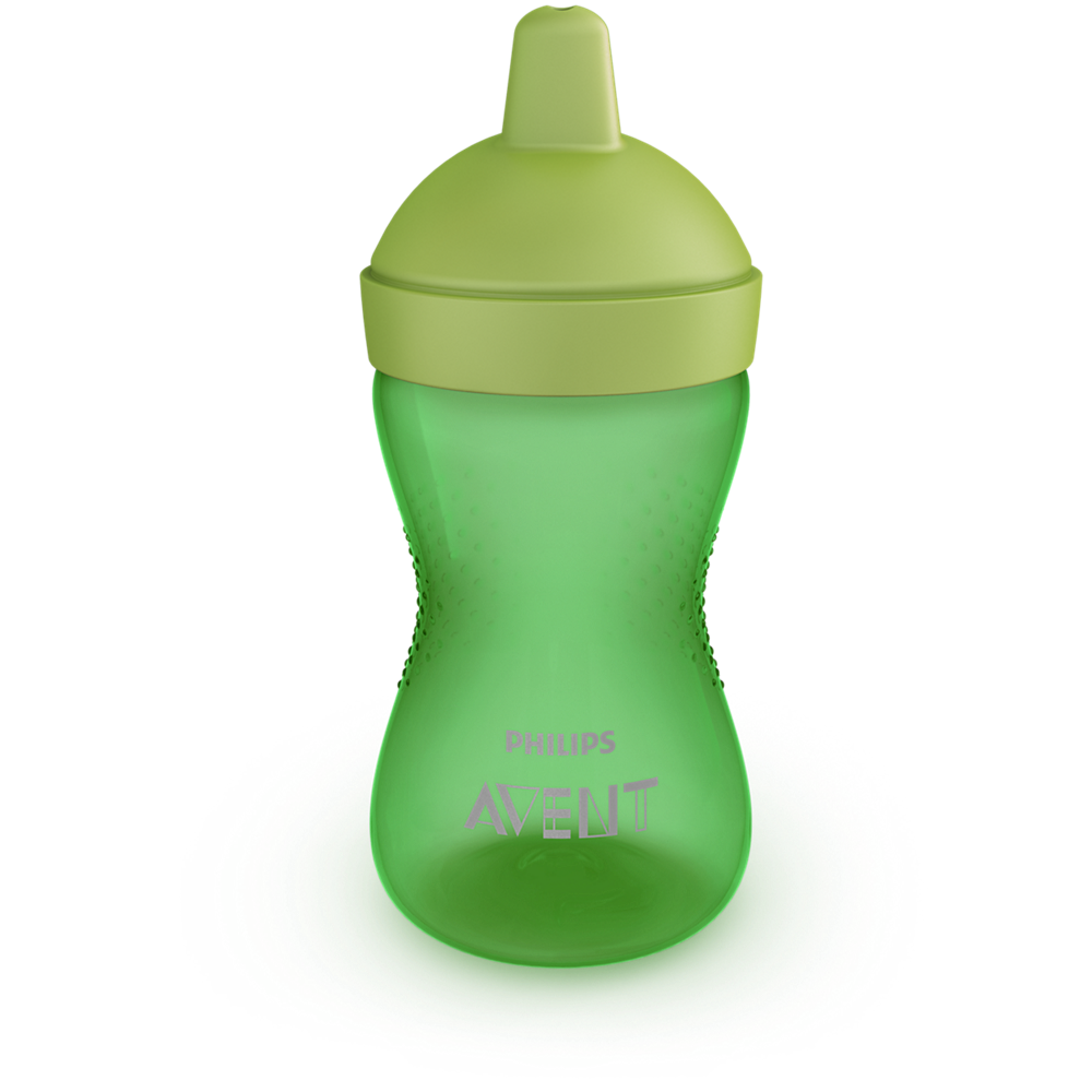 Philips Avent lonček z trdim ustnikom, 18m+, 300ml, deček SCF804/03