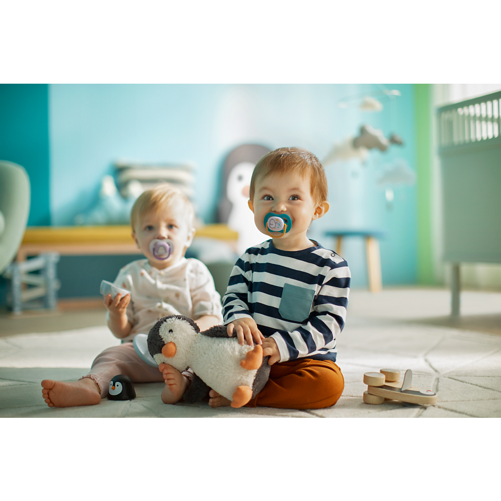 Philips Avent Ultra Air duda 6-18m, deček, 2kom SCF080/07