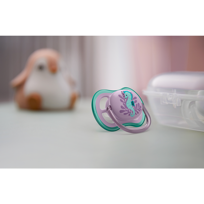 Philips Avent Ultra Air duda 6-18m, deklica, 2kom SCF085/61
