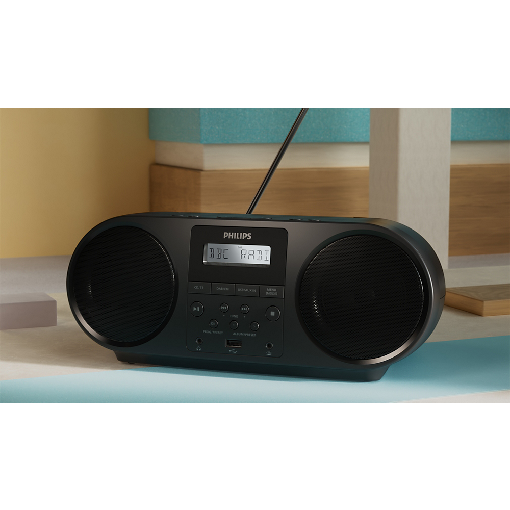 PHILIPS TAZ6000/10 CD in DAB+/FM RADIO