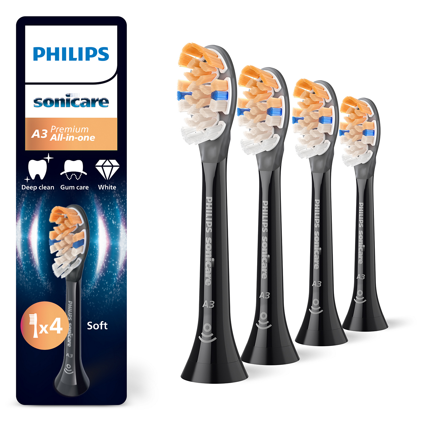 Philips Sonicare A3 Premium All-in-One nadomestna glava ščetke HX9094/88