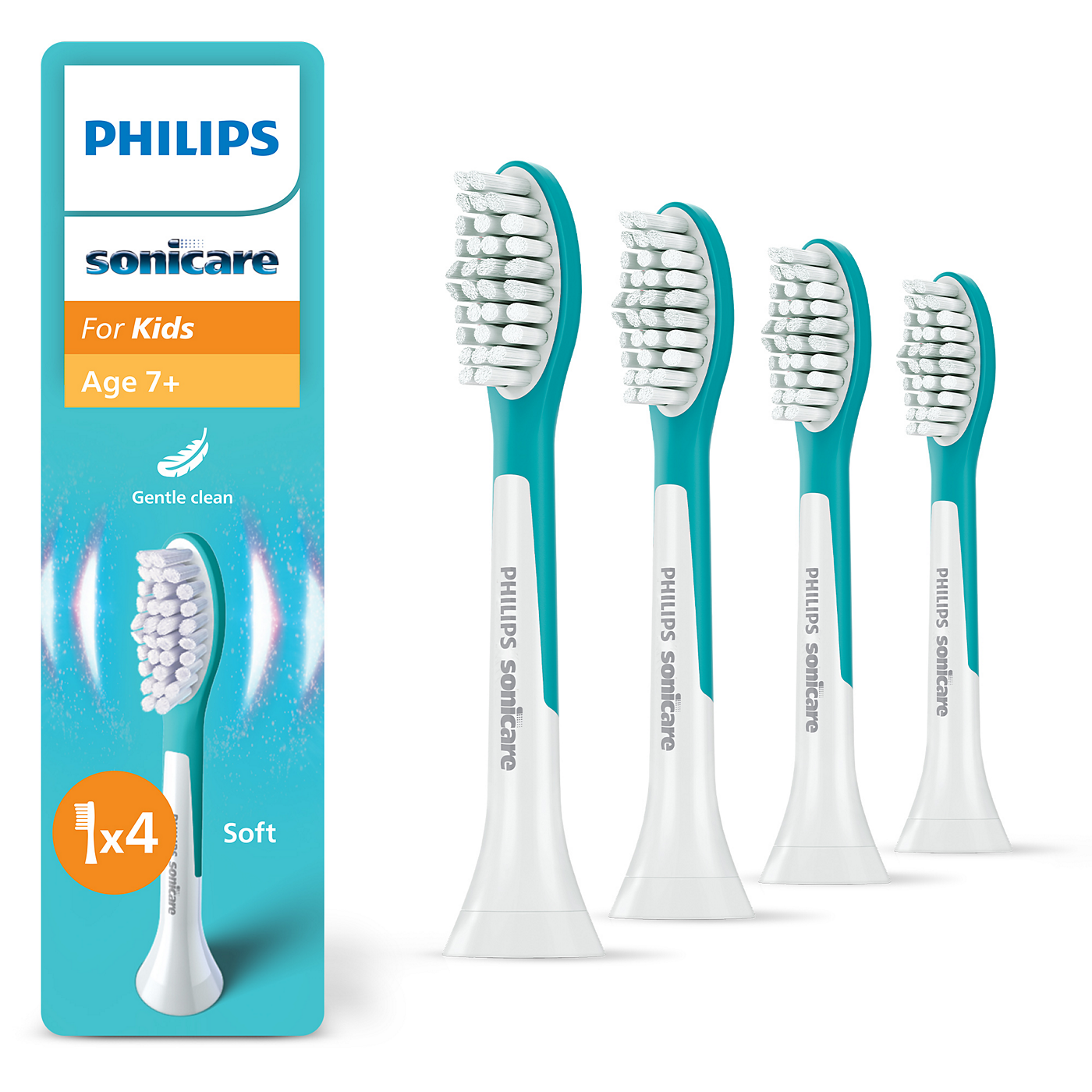 Philips Sonicare For Kids 7+ nadomestna glava ščetke HX6044/90