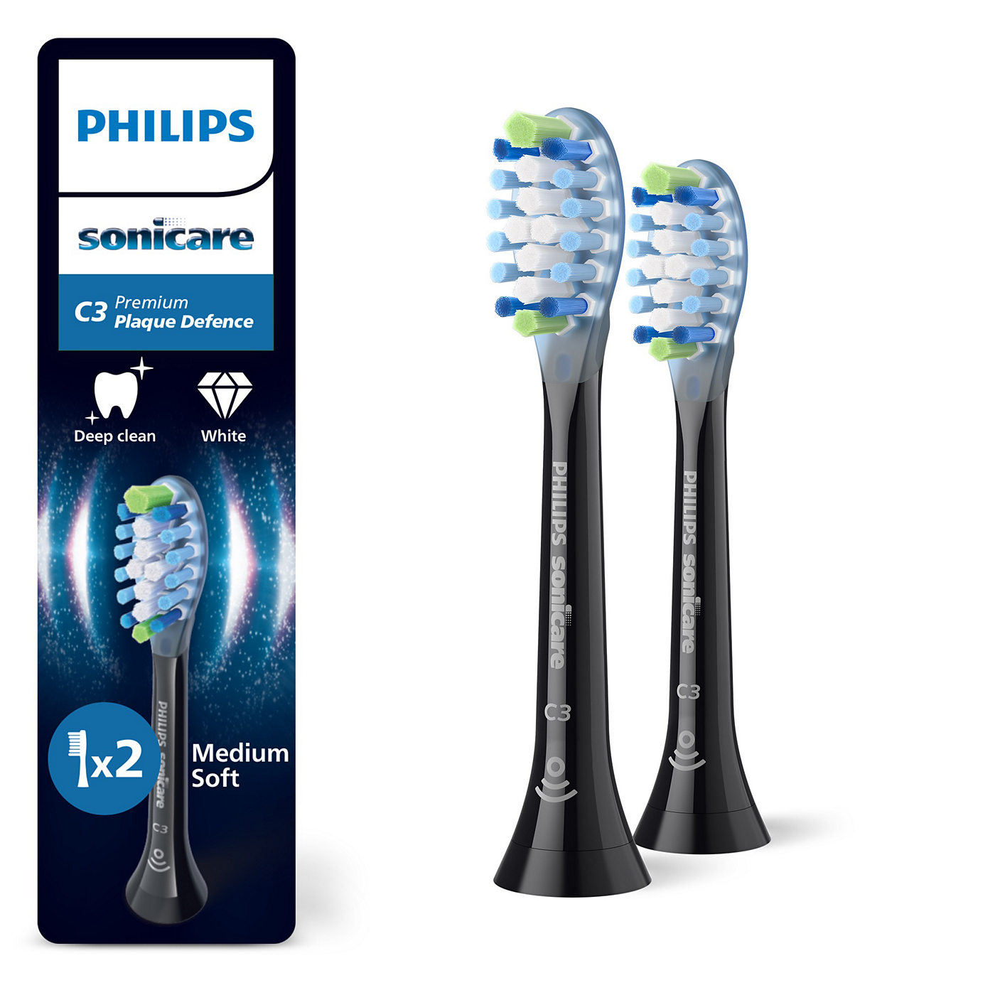 Philips Sonicare C3 Premium Plaque Defence nadomestna glava ščetke HX9042/88