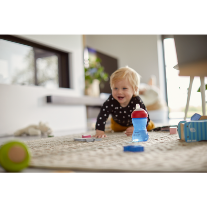 Philips Avent  lonček z mehkim ustnikom 9m+, 300ml, deček SCF802/01