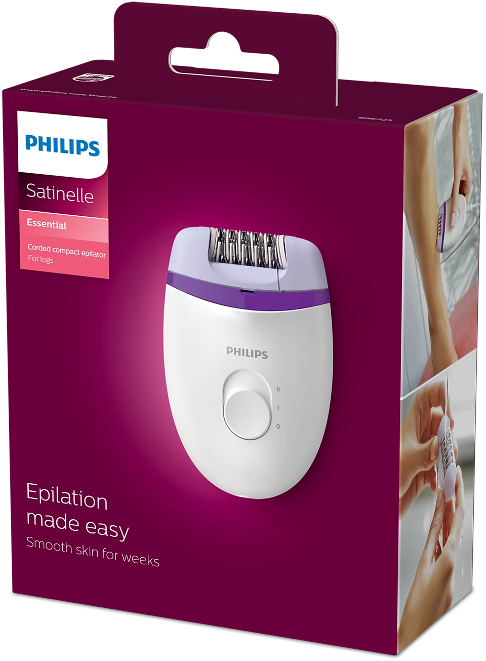 Philips Satinelle Essential epilator BRE225/00