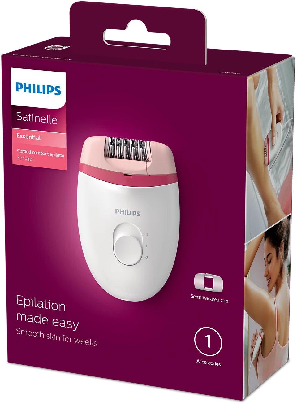 Philips Satinelle Essential epilator BRE235/00