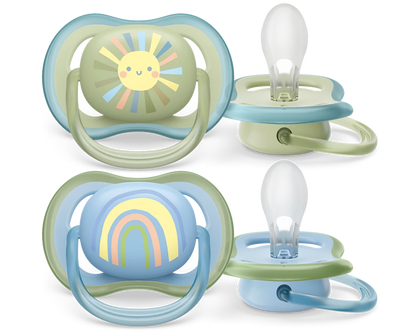 Philips Avent Ultra Air duda 0-6m, deček, 2kom SCF085/58