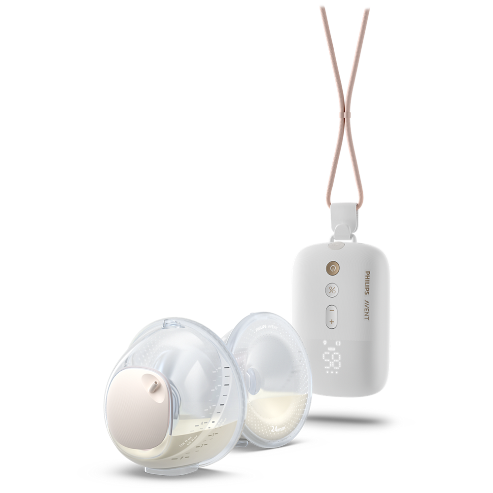 Philips Avent Hands-free dvojna električna brezžična prsna črpalka SCF532/11