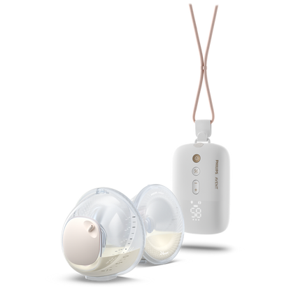 Philips Avent Hands-free dvojna električna brezžična prsna črpalka SCF532/11