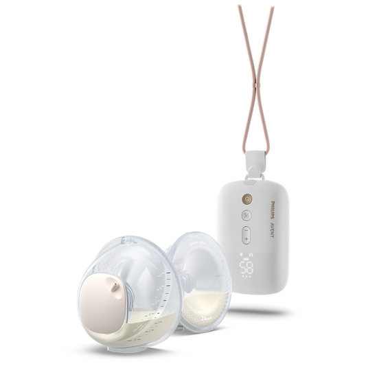Philips Avent Hands-free dvojna električna brezžična prsna črpalka SCF532/11