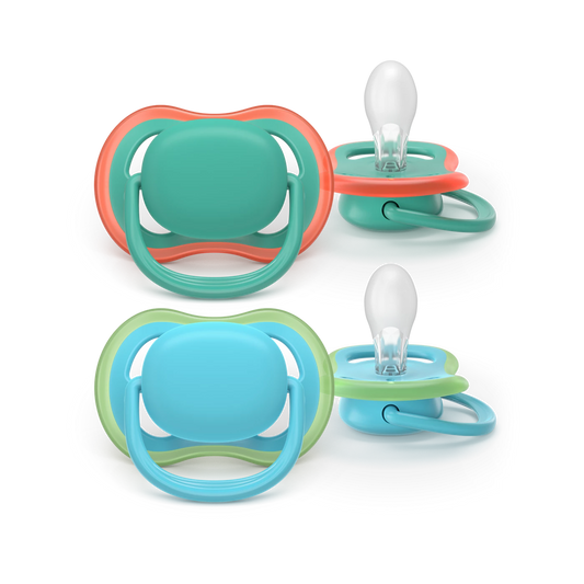 AVENT SCF087/10 TOLAŽILNA DUDA - SILIKON ULTRA AIR ENOB. 6-18M, M, 2/1