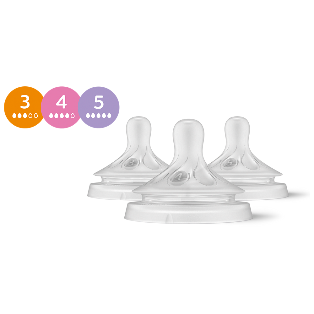 Philips Avent Natural Response set cucljev 1m+, 3m+, 6m+, 3kom SCY960/03