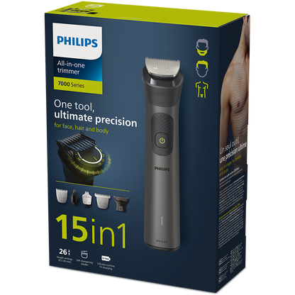 Philips All-in-One urejevalnik za obraz, lase in telo serije 7000 MG7950/15