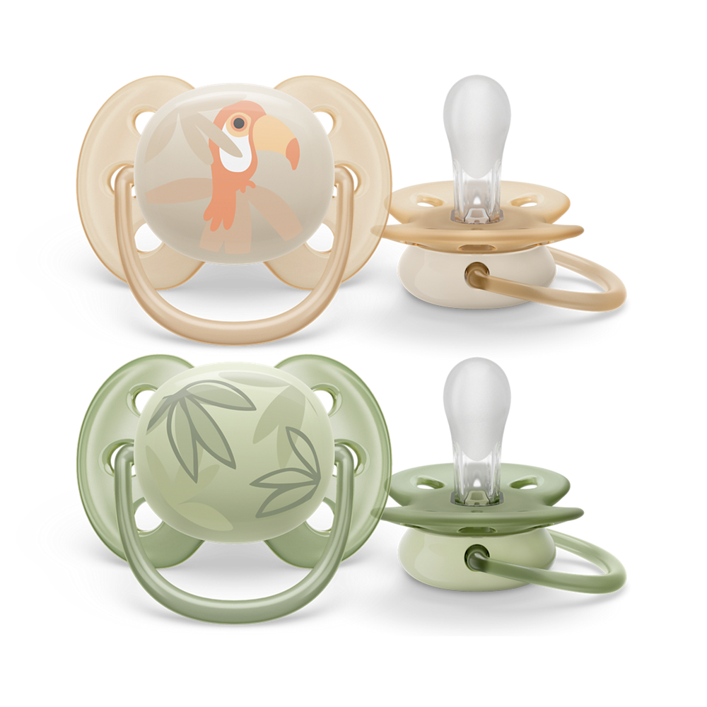 Philips Avent Ultra Soft duda, deček, 2kom, SCF091/07