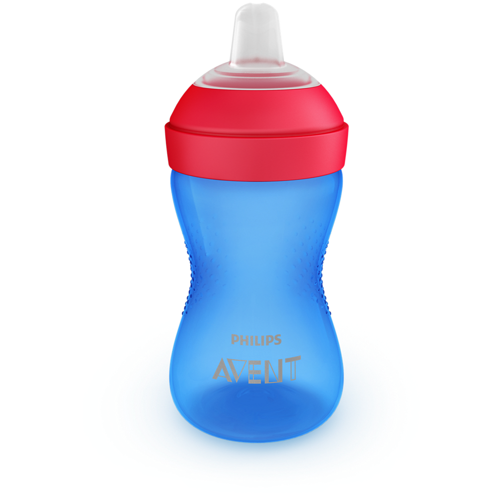 Philips Avent  lonček z mehkim ustnikom 9m+, 300ml, deček SCF802/01