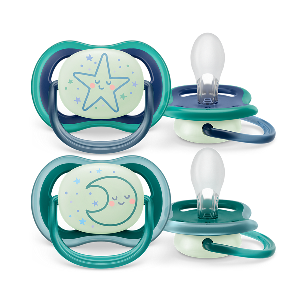 Philips Avent Ultra Air duda 6-18m, deček, 2kom SCF376/13