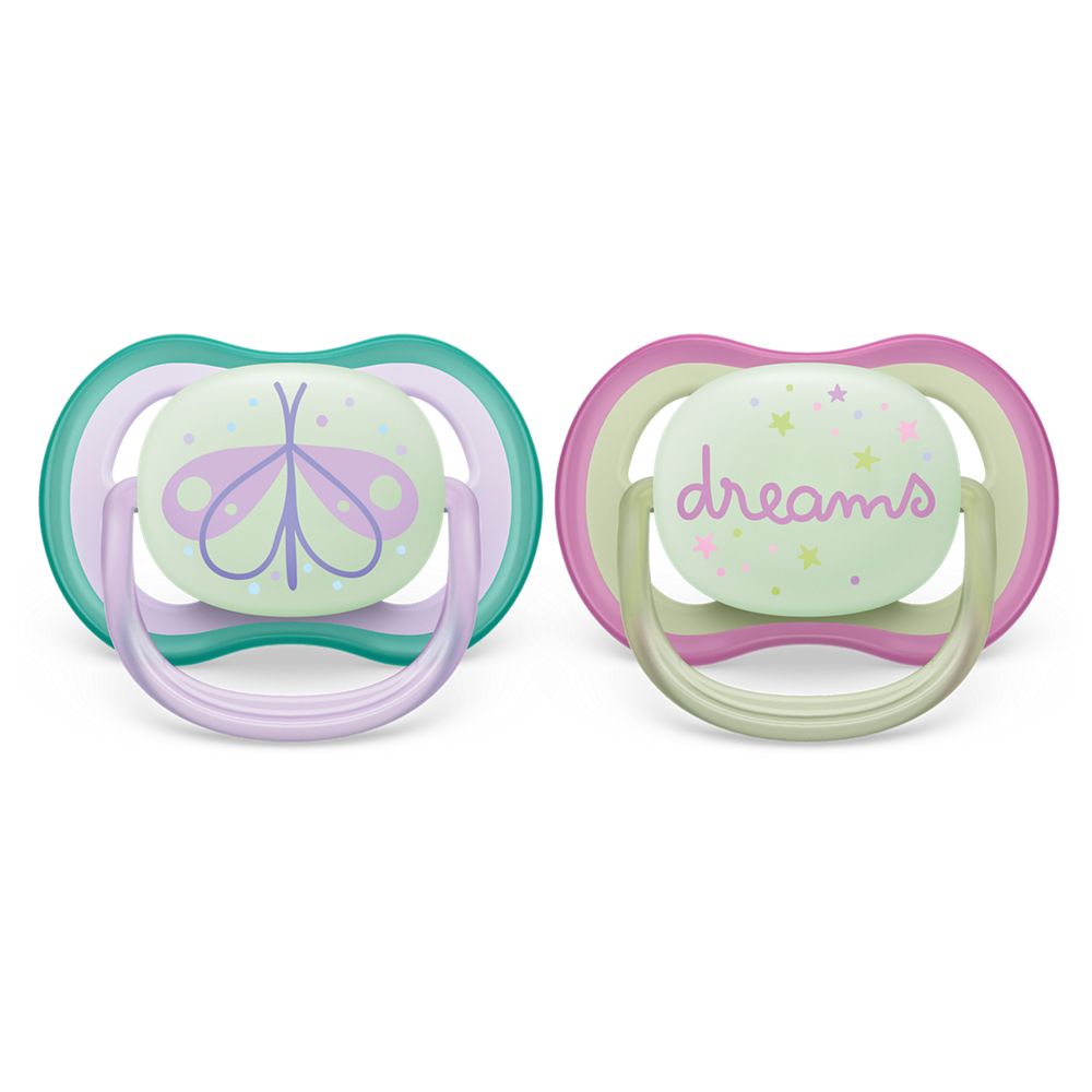 Philips Avent Ultra Air duda 0-6m, deček, 2kom SCF376/19