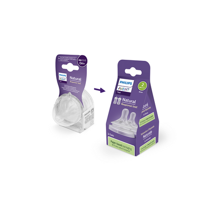 Philips Avent Natural Response cucelj 0m+, 2kom SCY962/02