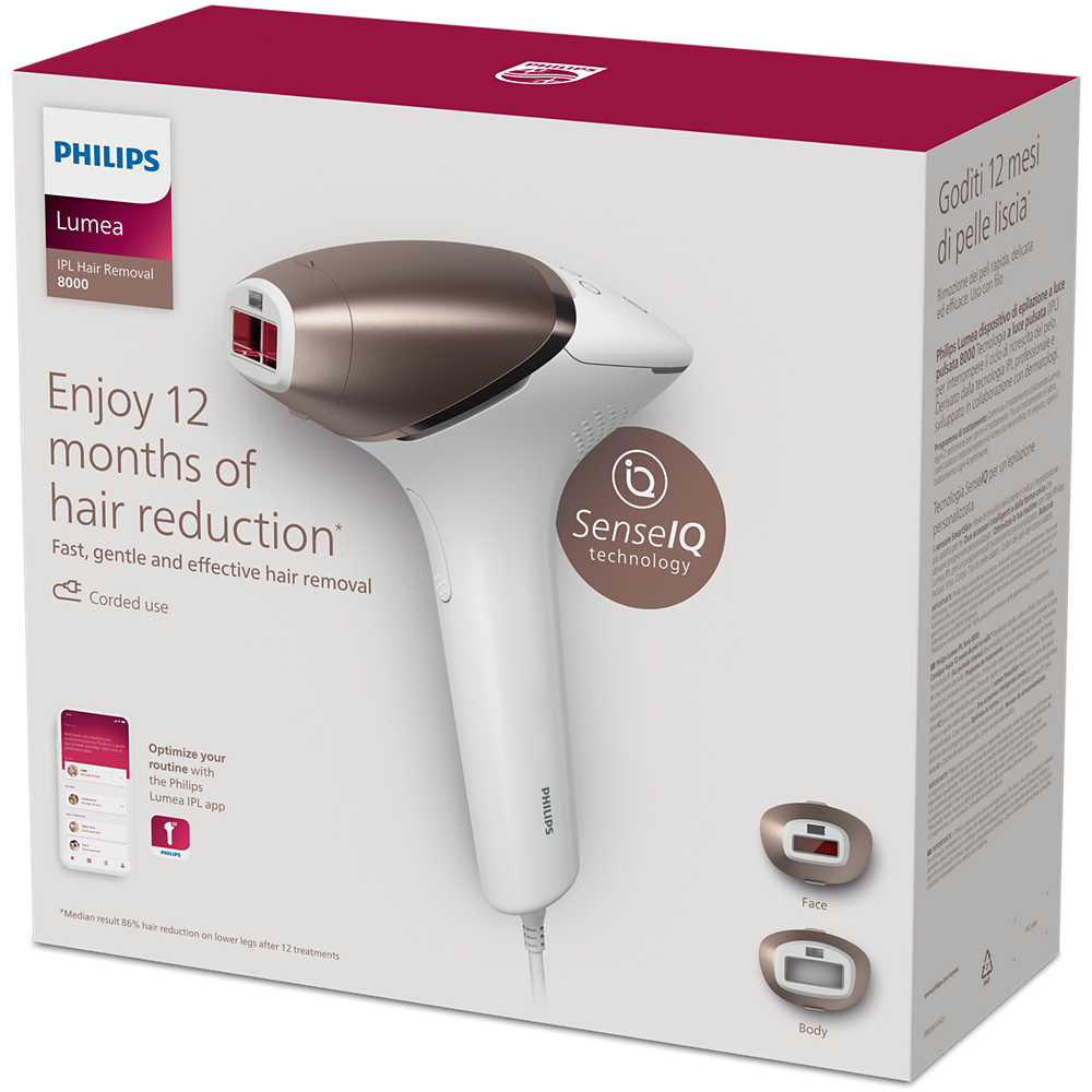 Philips Lumea IPL aparat za odstranjevanje dlak serije 8000 BRI945/00