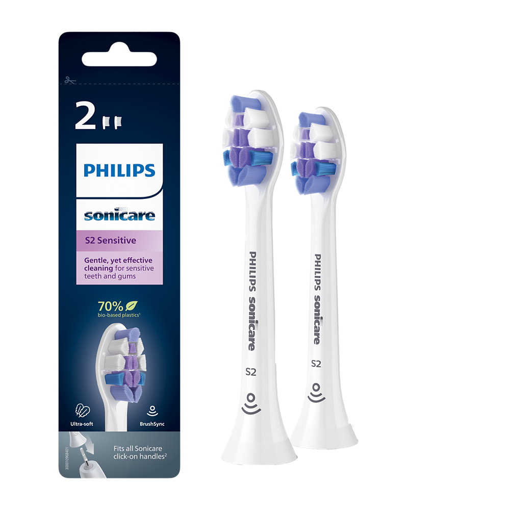 Philips Sonicare S2 Sensitive nadomestna glava ščetke HX6052/10
