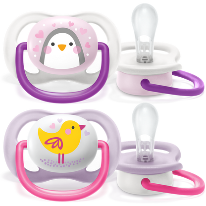 Philips Avent Ultra Air Collection duda 0-6m, deklica, 2kom SCF080/06