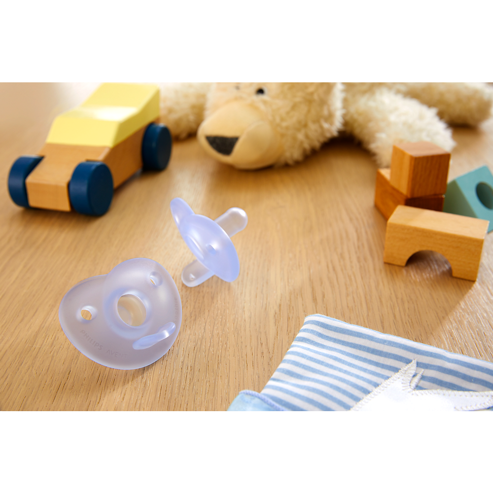 Philips Avent Soothie duda 0-6m, deček, 2kom, SCF099/21