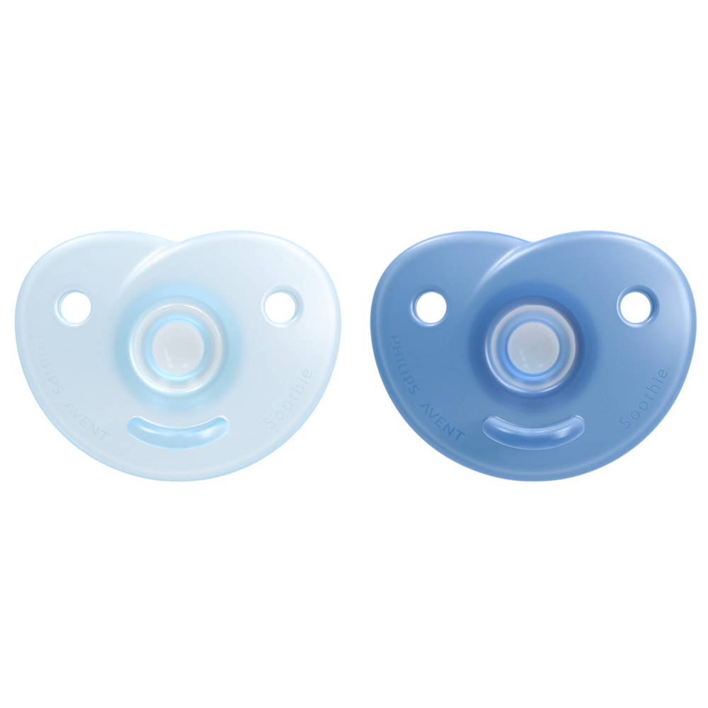 Philips Avent Soothie duda 0-6m, deček, 2kom, SCF099/21