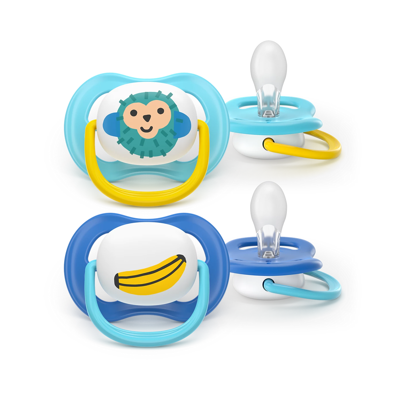 AVENT SCF080/26 TOLAŽILNA DUDA - SILIKON ULTRA AIR COLLECTION 6-18M, M, 2/1