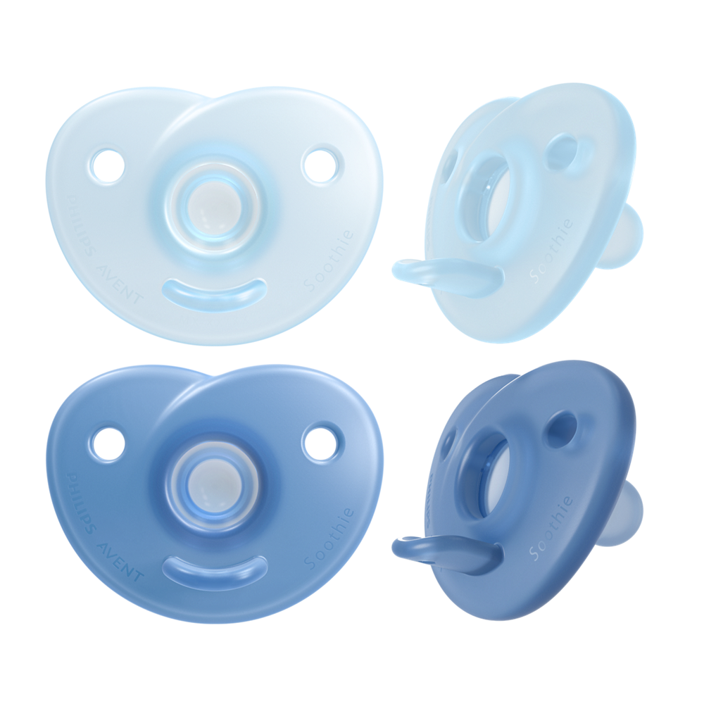 Philips Avent Soothie duda 0-6m, deček, 2kom, SCF099/21