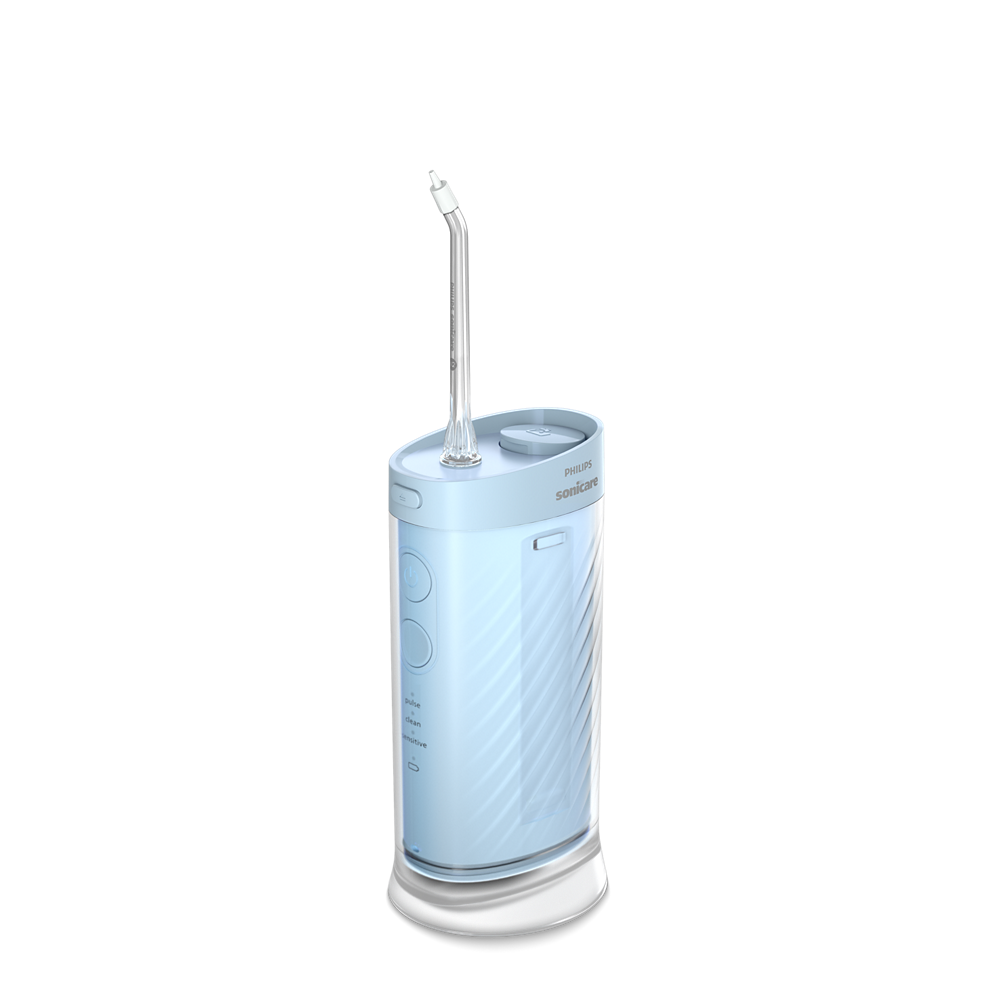 Philips Sonicare Compact Flosser 1000 + električna zobna ščetka Sonicare 5300 HX3334/43