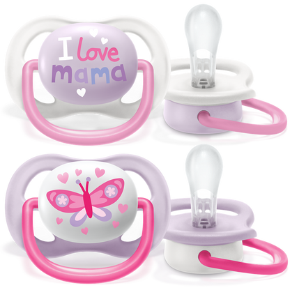 Philips Avent Ultra Air Collection duda 0-6m, deklica, 2kom SCF080/02