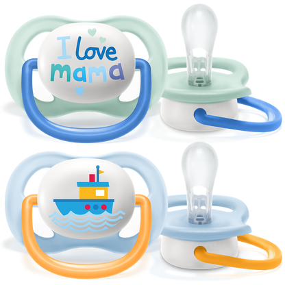 Philips Avent Ultra Air Collection duda 0-6m, deček, 2kom, SCF080/01