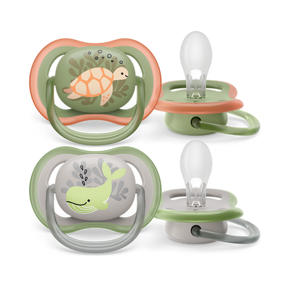 Philips Avent Ultra Air duda 6-18m, deček, 2kom SCF085/60