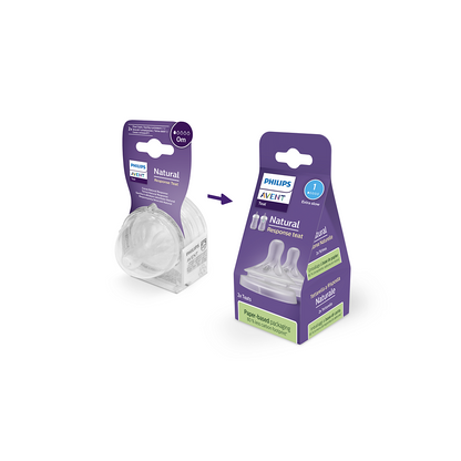 Philips Avent Natural Response cucelj 0m, 2kom SCY961/02