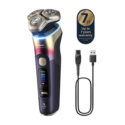 Philips i9000 Prestige Ultra brivnik za mokro in suho britje s SkinIQ Pro XP9407/37