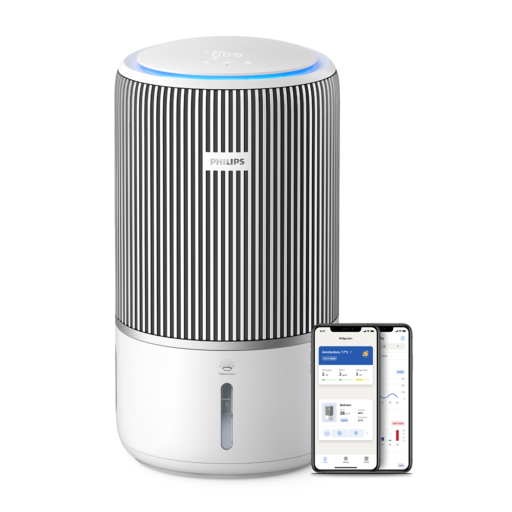 Philips Pametni čistilnik in vlažilnik zraka 2-v-1 AC3420/10 PureProtect Water serija 3400