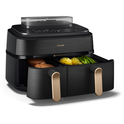 Philips Airfryer z dvojno košaro NA552/00 serija 5000